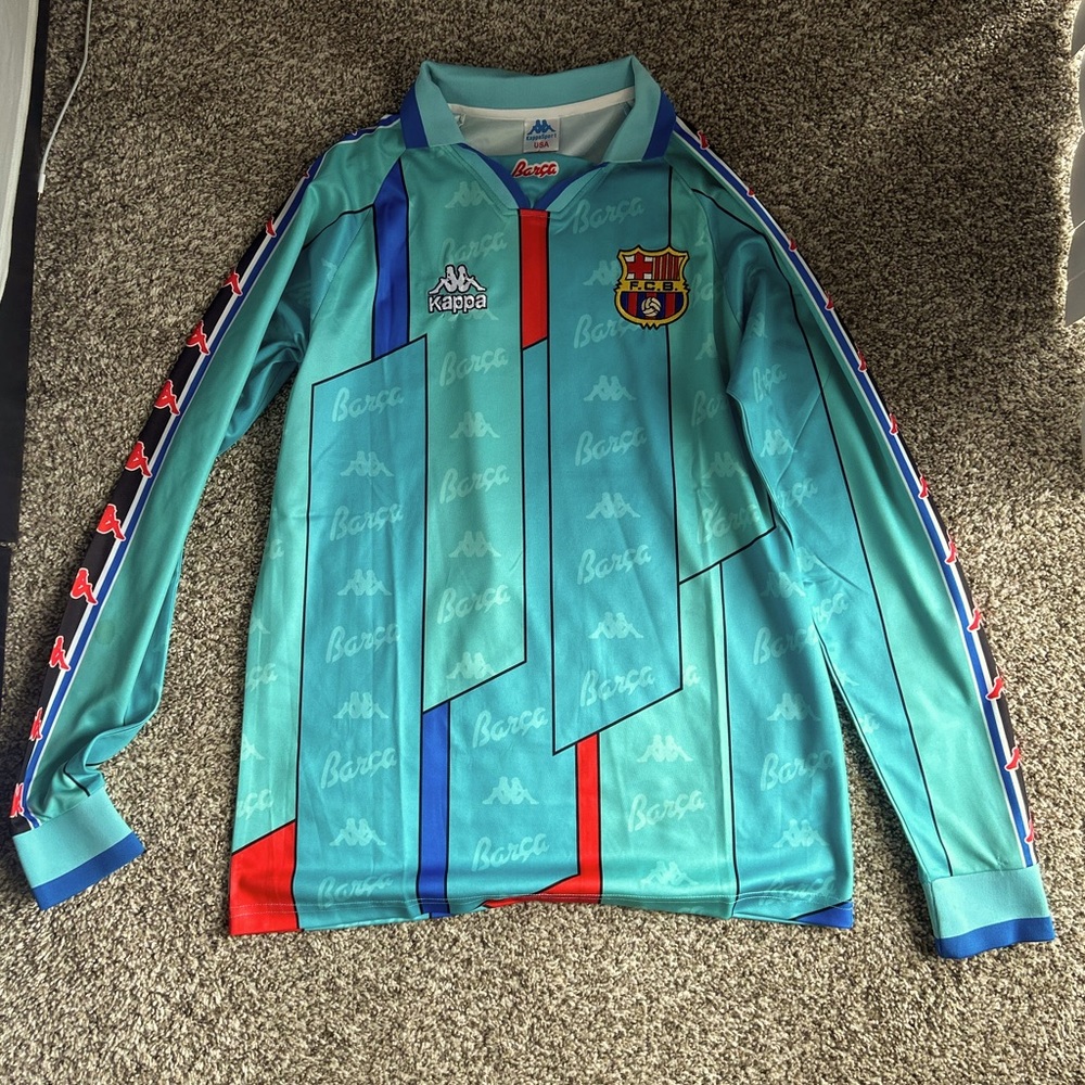 Retro Barcelona jersey “Ronaldo 9”